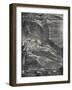 Albion on the Rock, from Milton-William Blake-Framed Giclee Print