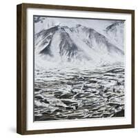 Alborz Mountain Range, Northern Iran-null-Framed Giclee Print