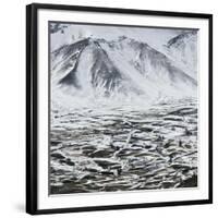 Alborz Mountain Range, Northern Iran-null-Framed Giclee Print