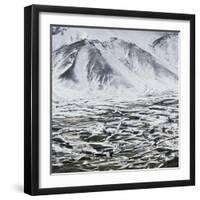 Alborz Mountain Range, Northern Iran-null-Framed Giclee Print