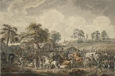 Italian Corps of Eugene De Beauharnais Crossing the Niemen on June 1812-Albrecht Adam-Giclee Print