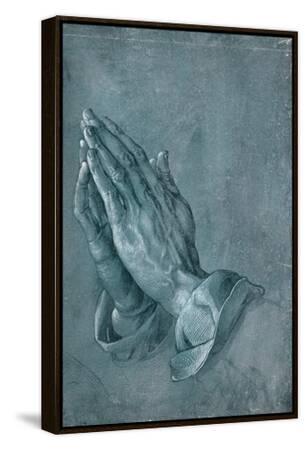 Praying Hands, 1508, Point of Brush and Black Ink, Heightened with