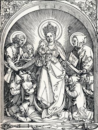 The Madonna with the Carthusian Friars, St John the Baptist and St Bruno, 1515