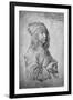 'Albrecht Durer at the age of thirteen. From a drawing by himself', 1484, (1906)-Albrecht Durer-Framed Giclee Print