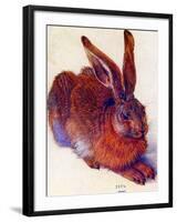 Albrecht Durer Field Hare Plastic Sign-Albrecht Dürer-Framed Art Print