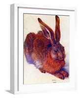 Albrecht Durer Field Hare Plastic Sign-Albrecht Dürer-Framed Art Print