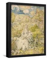 Albrecht Durer (Madonna with the many animals)-null-Framed Poster