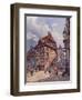 Albrecht Durer's House in Nuremberg, Germany, as it Was in the 19th Century, from 'The Garden…-Friedrich Perlberg-Framed Giclee Print