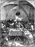 The Last Supper from the 'Great Passion' Series, C1510-Albrecht Durer-Framed Giclee Print