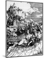 Albrecht Durer (The sea wonders) Art Poster Print-null-Mounted Poster