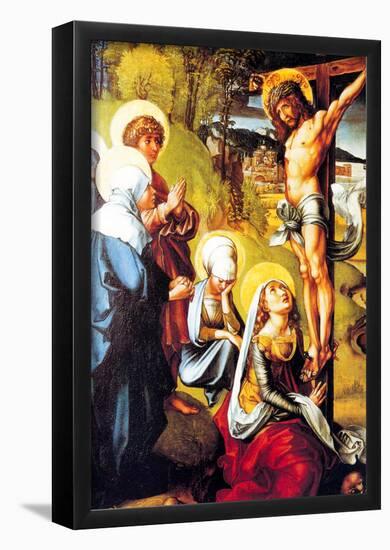 Albrecht Durer The Seven Mary's Pain Christ on the Cross Art Print Poster-null-Framed Poster