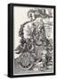 Albrecht Durer ("Triumph of the Emperor Maximilian I," Block 1)-null-Framed Poster