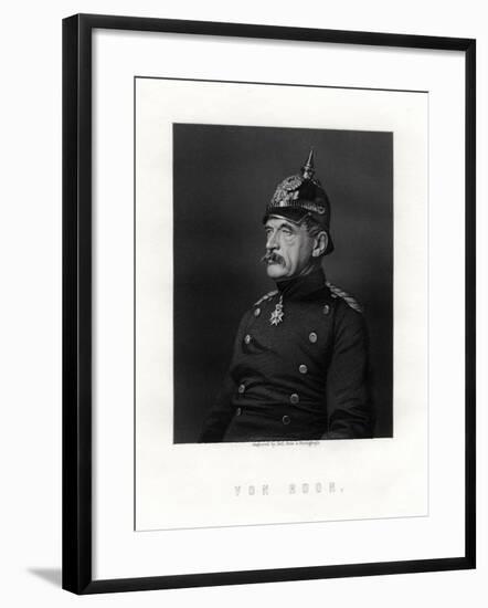 Albrecht Theodor Graf Emil Von Roon, Prussian Soldier and Politician, 19th Century-W Holl-Framed Giclee Print