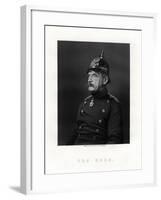 Albrecht Theodor Graf Emil Von Roon, Prussian Soldier and Politician, 19th Century-W Holl-Framed Giclee Print