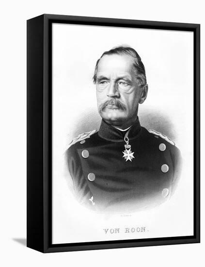 Albrecht Theodor Graf Emil Von Roon, Prussian Soldier and Politician, Mid to Late 19th Century-WH Gibbs-Framed Stretched Canvas