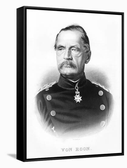 Albrecht Theodor Graf Emil Von Roon, Prussian Soldier and Politician, Mid to Late 19th Century-WH Gibbs-Framed Stretched Canvas