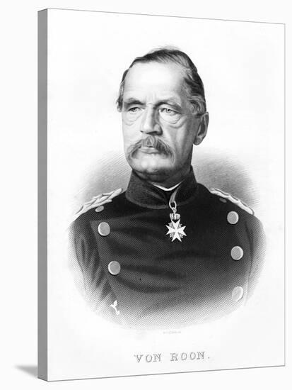 Albrecht Theodor Graf Emil Von Roon, Prussian Soldier and Politician, Mid to Late 19th Century-WH Gibbs-Stretched Canvas