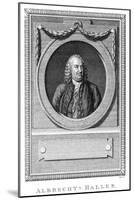 Albrecht Von Haller, Swiss Physician and Scientist, C1770-null-Mounted Giclee Print