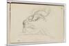 Album : Apparition féminine à un homme couché-Gustave Courbet-Mounted Giclee Print