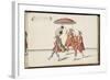 Album ; Ballet de Douairière de Billebahaut ; " Seconde entrée du Grand Seigneur "; trois figures-Daniel Rabel-Framed Giclee Print