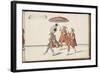 Album ; Ballet de Douairière de Billebahaut ; " Seconde entrée du Grand Seigneur "; trois figures-Daniel Rabel-Framed Giclee Print