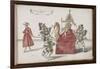 Album ; Ballet de la Douairière de Billebahaut (?) ; "Entrée du Grand Can et de ses suivants" ;-Daniel Rabel-Framed Giclee Print