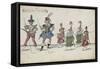 Album ; Ballet de la Douairière de Billebahaut et Ballet des fées des forêts de Saint Germain-Daniel Rabel-Framed Stretched Canvas