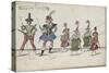 Album ; Ballet de la Douairière de Billebahaut et Ballet des fées des forêts de Saint Germain-Daniel Rabel-Stretched Canvas