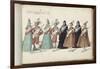 Album ; Ballet des Fées de la forêt de Saint Germain ; "Entrée des Espagnols"; huit figures-Daniel Rabel-Framed Giclee Print