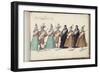 Album ; Ballet des Fées de la forêt de Saint Germain ; "Entrée des Espagnols"; huit figures-Daniel Rabel-Framed Giclee Print