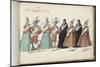 Album ; Ballet des Fées de la forêt de Saint Germain ; "Entrée des Espagnols"; huit figures-Daniel Rabel-Mounted Giclee Print