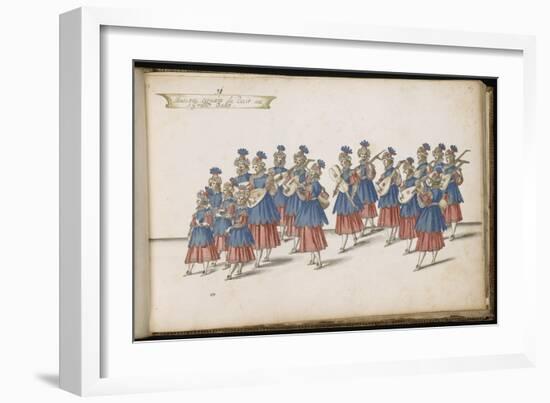 Album ; Ballet des Fées de la forêt de Saint Germain ; Musique servant de Grand ballet-Daniel Rabel-Framed Giclee Print