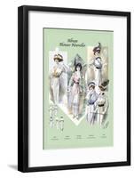 Album Blouses Nouvelles: A Bit of Sophistication-null-Framed Art Print