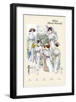 Album Blouses Nouvelles: Five Ladies of Leisure-null-Framed Art Print