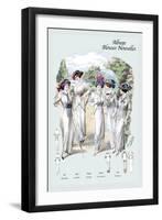 Album Blouses Nouvelles: For a Garden Party-null-Framed Art Print