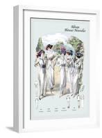 Album Blouses Nouvelles: For a Garden Party-null-Framed Art Print