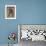 Album cartonné; Académie d'homme nu de dos, penché en avant, le genou droit sur un billot; vers-Eugene Delacroix-Framed Giclee Print displayed on a wall