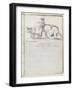 Album : Chariot napolitain ; note manuscrite-Pierre Henri de Valenciennes-Framed Giclee Print