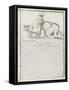 Album : Chariot napolitain ; note manuscrite-Pierre Henri de Valenciennes-Framed Stretched Canvas