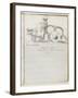 Album : Chariot napolitain ; note manuscrite-Pierre Henri de Valenciennes-Framed Giclee Print