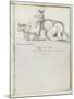 Album : Chariot napolitain ; note manuscrite-Pierre Henri de Valenciennes-Mounted Giclee Print