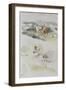 Album d'Afrique du Nord et d'Espagne-Eugene Delacroix-Framed Giclee Print