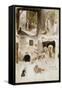 Album d'Afrique du Nord et d'Espagne-Eugene Delacroix-Framed Stretched Canvas