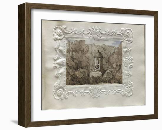 Album de dessins de Charlotte Napoléon : Chapelle-null-Framed Giclee Print