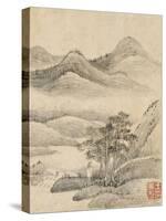 Album de huit feuilles : paysages-Wutian Wang-Stretched Canvas