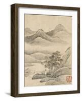 Album de huit feuilles : paysages-Wutian Wang-Framed Giclee Print