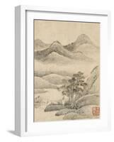 Album de huit feuilles : paysages-Wutian Wang-Framed Giclee Print