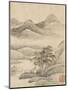 Album de huit feuilles : paysages-Wutian Wang-Mounted Premium Giclee Print