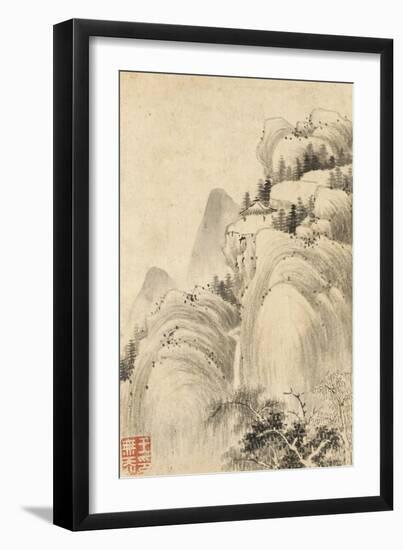 Album de huit feuilles : paysages-Wutian Wang-Framed Giclee Print