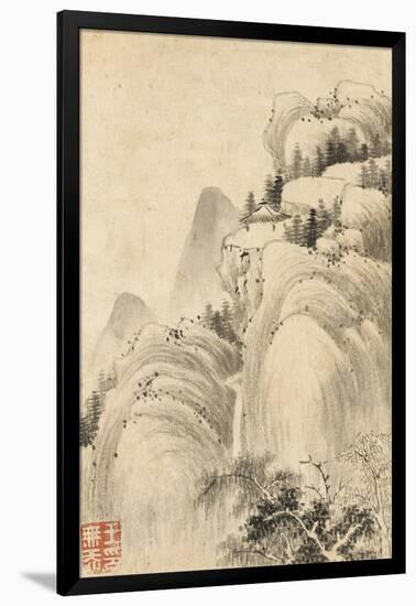 Album de huit feuilles : paysages-Wutian Wang-Framed Giclee Print